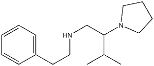  [3-methyl-2-(pyrrolidin-1-yl)butyl](2-phenylethyl)amine