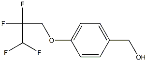 [4-(2,2,3,3-tetrafluoropropoxy)phenyl]methanol 结构式