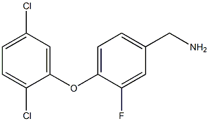 [4-(2,5-dichlorophenoxy)-3-fluorophenyl]methanamine