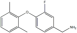 [4-(2,6-dimethylphenoxy)-3-fluorophenyl]methanamine