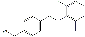 [4-(2,6-dimethylphenoxymethyl)-3-fluorophenyl]methanamine