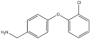 [4-(2-chlorophenoxy)phenyl]methanamine|