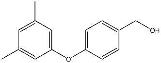 [4-(3,5-dimethylphenoxy)phenyl]methanol,,结构式