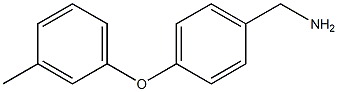 [4-(3-methylphenoxy)phenyl]methanamine|