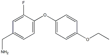  [4-(4-ethoxyphenoxy)-3-fluorophenyl]methanamine