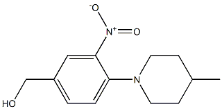  [4-(4-methylpiperidin-1-yl)-3-nitrophenyl]methanol