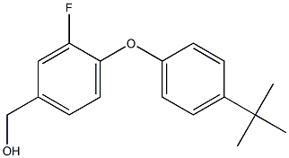 [4-(4-tert-butylphenoxy)-3-fluorophenyl]methanol