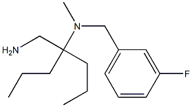 [4-(aminomethyl)heptan-4-yl][(3-fluorophenyl)methyl]methylamine|