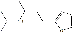 [4-(furan-2-yl)butan-2-yl](propan-2-yl)amine Structure