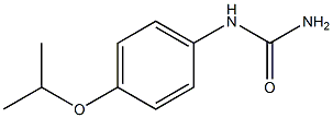 [4-(propan-2-yloxy)phenyl]urea Struktur