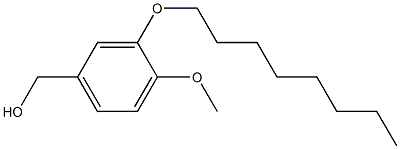[4-methoxy-3-(octyloxy)phenyl]methanol Struktur