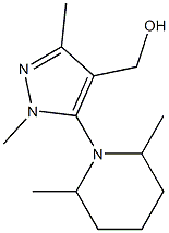[5-(2,6-dimethylpiperidin-1-yl)-1,3-dimethyl-1H-pyrazol-4-yl]methanol