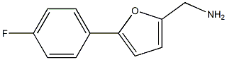 [5-(4-fluorophenyl)furan-2-yl]methanamine Structure