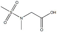 [methyl(methylsulfonyl)amino]acetic acid