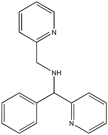 [phenyl(pyridin-2-yl)methyl](pyridin-2-ylmethyl)amine,,结构式