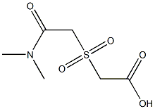 {[2-(dimethylamino)-2-oxoethyl]sulfonyl}acetic acid