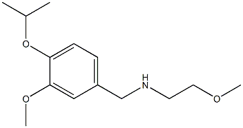 {[3-methoxy-4-(propan-2-yloxy)phenyl]methyl}(2-methoxyethyl)amine