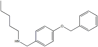 {[4-(benzyloxy)phenyl]methyl}(pentyl)amine