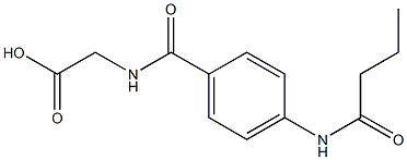  {[4-(butyrylamino)benzoyl]amino}acetic acid