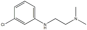 {2-[(3-chlorophenyl)amino]ethyl}dimethylamine Structure