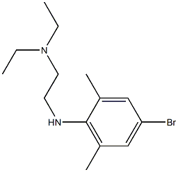 {2-[(4-bromo-2,6-dimethylphenyl)amino]ethyl}diethylamine|