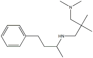 {2-[(dimethylamino)methyl]-2-methylpropyl}(4-phenylbutan-2-yl)amine