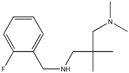 {2-[(dimethylamino)methyl]-2-methylpropyl}[(2-fluorophenyl)methyl]amine