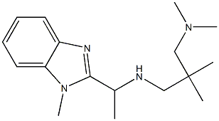 {2-[(dimethylamino)methyl]-2-methylpropyl}[1-(1-methyl-1H-1,3-benzodiazol-2-yl)ethyl]amine