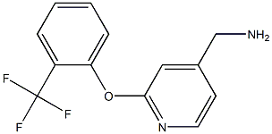 {2-[2-(trifluoromethyl)phenoxy]pyridin-4-yl}methylamine