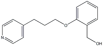 {2-[3-(pyridin-4-yl)propoxy]phenyl}methanol,,结构式