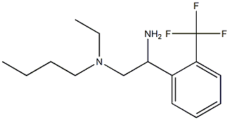 {2-amino-2-[2-(trifluoromethyl)phenyl]ethyl}(butyl)ethylamine