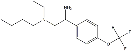  {2-amino-2-[4-(trifluoromethoxy)phenyl]ethyl}(butyl)ethylamine