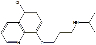  {3-[(5-chloroquinolin-8-yl)oxy]propyl}(propan-2-yl)amine