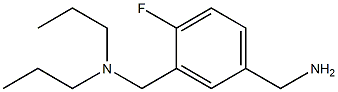  {3-[(dipropylamino)methyl]-4-fluorophenyl}methanamine