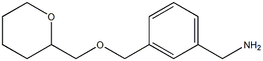 {3-[(oxan-2-ylmethoxy)methyl]phenyl}methanamine Structure