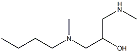 {3-[butyl(methyl)amino]-2-hydroxypropyl}(methyl)amine Structure