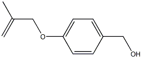 {4-[(2-methylprop-2-en-1-yl)oxy]phenyl}methanol Structure