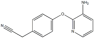  {4-[(3-aminopyridin-2-yl)oxy]phenyl}acetonitrile