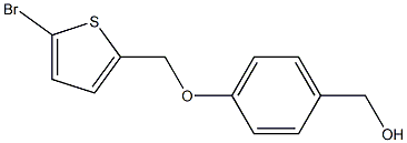 {4-[(5-bromothiophen-2-yl)methoxy]phenyl}methanol