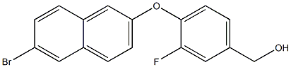  {4-[(6-bromonaphthalen-2-yl)oxy]-3-fluorophenyl}methanol