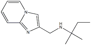{imidazo[1,2-a]pyridin-2-ylmethyl}(2-methylbutan-2-yl)amine Struktur
