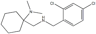 1-({[(2,4-dichlorophenyl)methyl]amino}methyl)-N,N-dimethylcyclohexan-1-amine