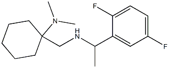  1-({[1-(2,5-difluorophenyl)ethyl]amino}methyl)-N,N-dimethylcyclohexan-1-amine