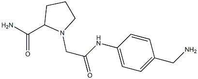 1-({[4-(aminomethyl)phenyl]carbamoyl}methyl)pyrrolidine-2-carboxamide