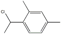 1-(1-chloroethyl)-2,4-dimethylbenzene Structure