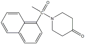 1-(1-naphthylacetyl)piperidin-4-one