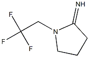 1-(2,2,2-trifluoroethyl)pyrrolidin-2-imine,,结构式