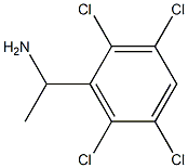 1-(2,3,5,6-tetrachlorophenyl)ethan-1-amine Structure