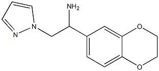  1-(2,3-dihydro-1,4-benzodioxin-6-yl)-2-(1H-pyrazol-1-yl)ethanamine