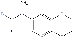  1-(2,3-dihydro-1,4-benzodioxin-6-yl)-2,2-difluoroethan-1-amine